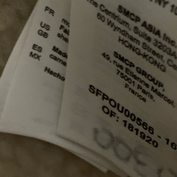 Sandro shearling jacket NWT authentic and epic - Picture 7 of 9